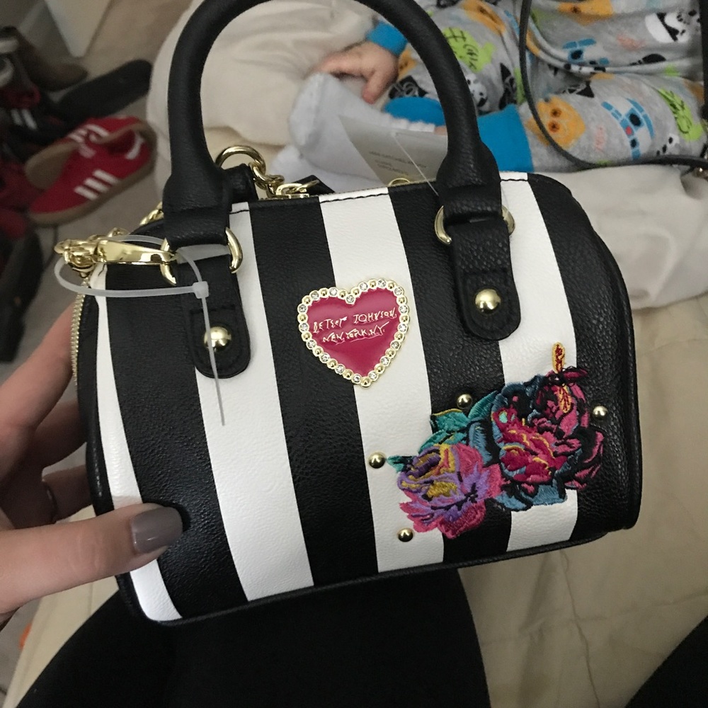Betsey Johnson mini satchel